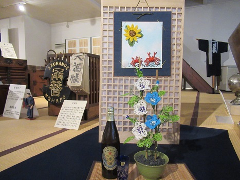 函館　旧金森洋物店内部で撮影